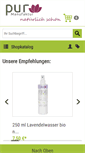 Mobile Screenshot of manufaktur-pur.de